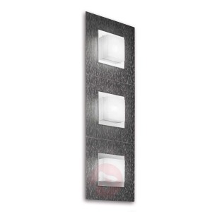 GROSSMANN Basic kinkiet LED 3-punktowy, antracyt