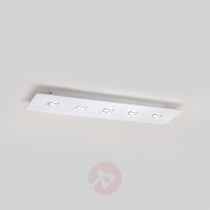 5-pkt. lampa sufitowa POLIFEMO, biała