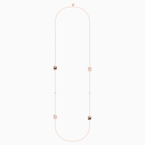 Hall Swan Strandage, Gray, Rose-gold tone plated
