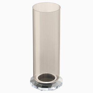 Allure Vase, Silver Tone