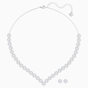 Zestaw Angelic Square, biały, powlekany rodem