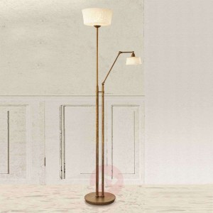 Lampa podłogowa Alessio z ramieniem do czytania