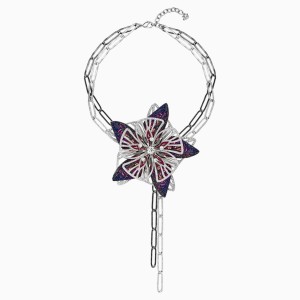 Magician Necklace, Multi-colored, Mixed metal finish