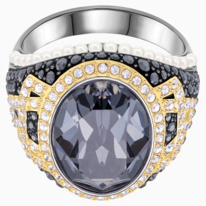 Millennium Cocktail Ring, Multi-colored, Mixed metal finish