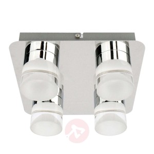 Lampa sufitowa LED Stefanie z 4 źródłami światła