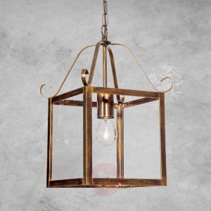 Cudowna lampa wisząca FALOTTA kwadratowa, 1-pkt.