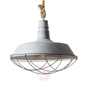 Lampa wisząca Rope w stylu industrialnym