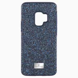 High Smartphone Case with Bumper, Galaxy S®9, Blue - Osłona do Samsunga