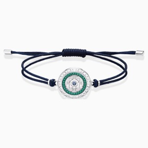 Bransoletka Sand, niebieska, stal nierdzewna