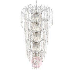 Imponująca lampa wisząca WATERFALL