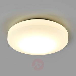 Łaz. lampa sufitowa LED Malte ze szkła opalowego