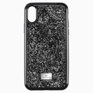 Etui na smartfona Glam Rock z ramką chroniącą przed uderzeniem, iPhone® XS Max, czarne