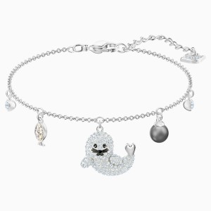 Bransoletka Polar, wielokolorowa, powlekana rodem