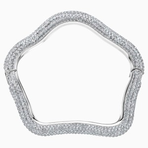 Tigris Bracelet, Gray, Palladium plated
