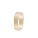 Obrączka złota SQUARE męska