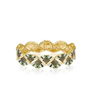 Bransoleta srebrna Rajski Ogród