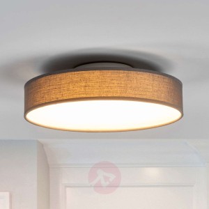 Lampa sufitowa LED z materiału Saira, 30 cm szara