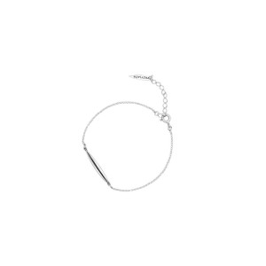 Bransoleta srebrna Przyjaźń