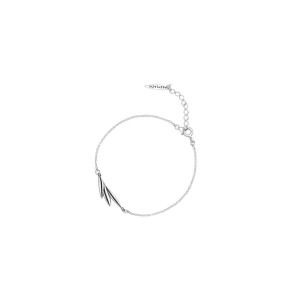 Bransoleta srebrna Przyjaźń