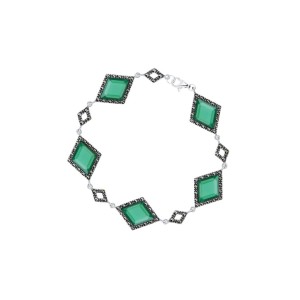 Bransoleta srebrna W.KRUK