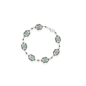 Bransoleta srebrna W.KRUK