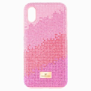 Etui na smartfona High Love z ramką chroniącą przed uderzeniem, iPhone® X/XS, różowe