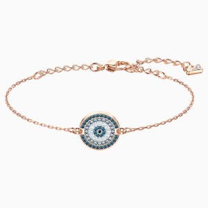 Bransoletka Luckily, wielokolorowy, w odcieniu różowego złota