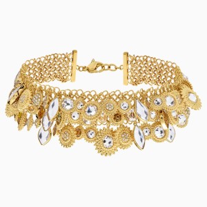 Nemesia Necklace, Multi-colored, Gold-tone plated