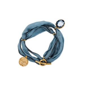 Bransoleta srebrna Motyle