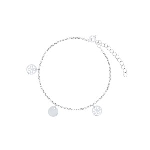 Bransoleta srebrna W.KRUK