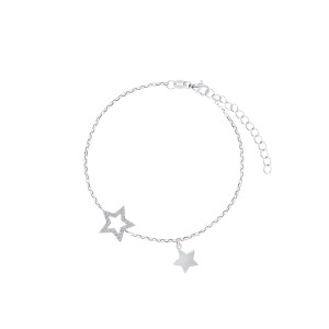 Bransoleta srebrna W.KRUK