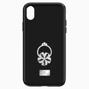 Mazy ring Smartphone Case with integrated Bumper, iPhone® XS Max, Black