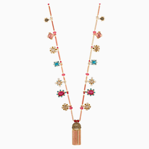 Origins Necklace, Multi-colored, Gold-tone plated