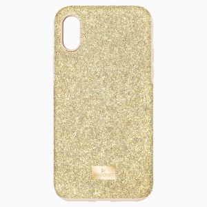 Etui na smartfona High z ramką chroniącą przed uderzeniem, iPhone® X/XS, w odcieniu złota