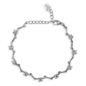 Bransoleta srebrna W.KRUK