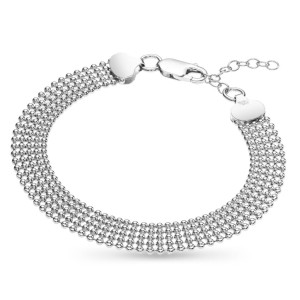 Bransoleta srebrna W.KRUK