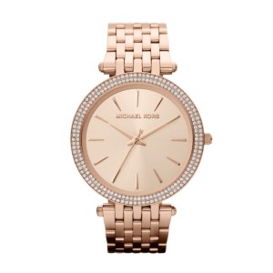 ZEGAREK MICHAEL KORS LADIES ROSE GOLD TONE