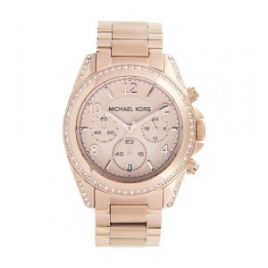 ZEGAREK MICHAEL KORS LADIES ROSE GOLD TONE