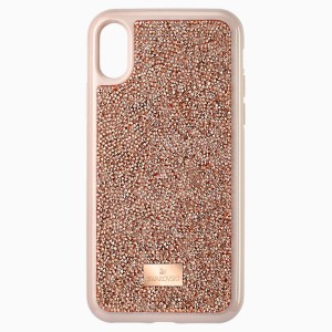 Etui na smartfona Glam Rock, iPhone® X/XS, różowe złoto