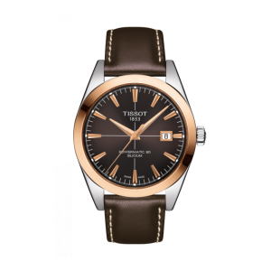 ZEGAREK Tissot Gentleman Powermatic 80 Silicium 18K Gold
