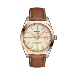 ZEGAREK Tissot Gentleman Powermatic 80 Silicium 18K Gold