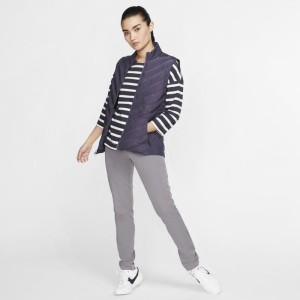 Damski bezrękawnik do golfa Nike AeroLoft Repel - Szary