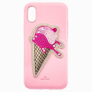 No Regrets Ice Cream Smartphone case with integrated Bumper, iPhone® X/XS, Pink