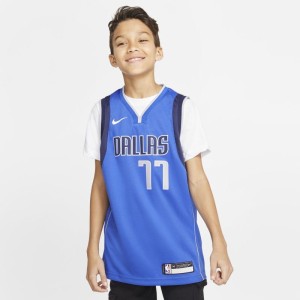 Koszulka dla dużych dzieci Nike NBA Swingman Mavericks Icon Edition - Niebieski