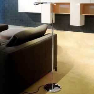 Lampa stojąca 3-LED z regulacją wysokości, 1-pkt.