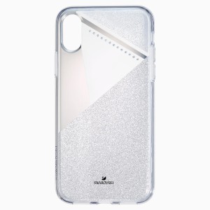 Etui na smartfona Subtle z ramką chroniącą przed uderzeniem, iPhone® X/XS, w odcieniu srebra