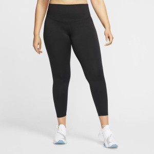 Legginsy damskie Nike One (duże rozmiary) - Czerń