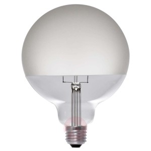 Żarówka globe kulista LED E27 8W, ciepła biel