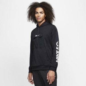 Męska piłkarska bluza z kapturem Nike F.C. - Czerń