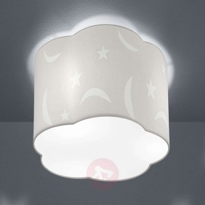 Lampa sufitowa Moony 25 cm biała
